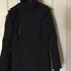 Titika midi length winter coat.